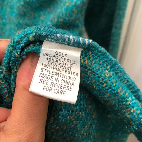 AndtheWhy lace Cactus off the shoulder sweater, M - Picture 6 of 8